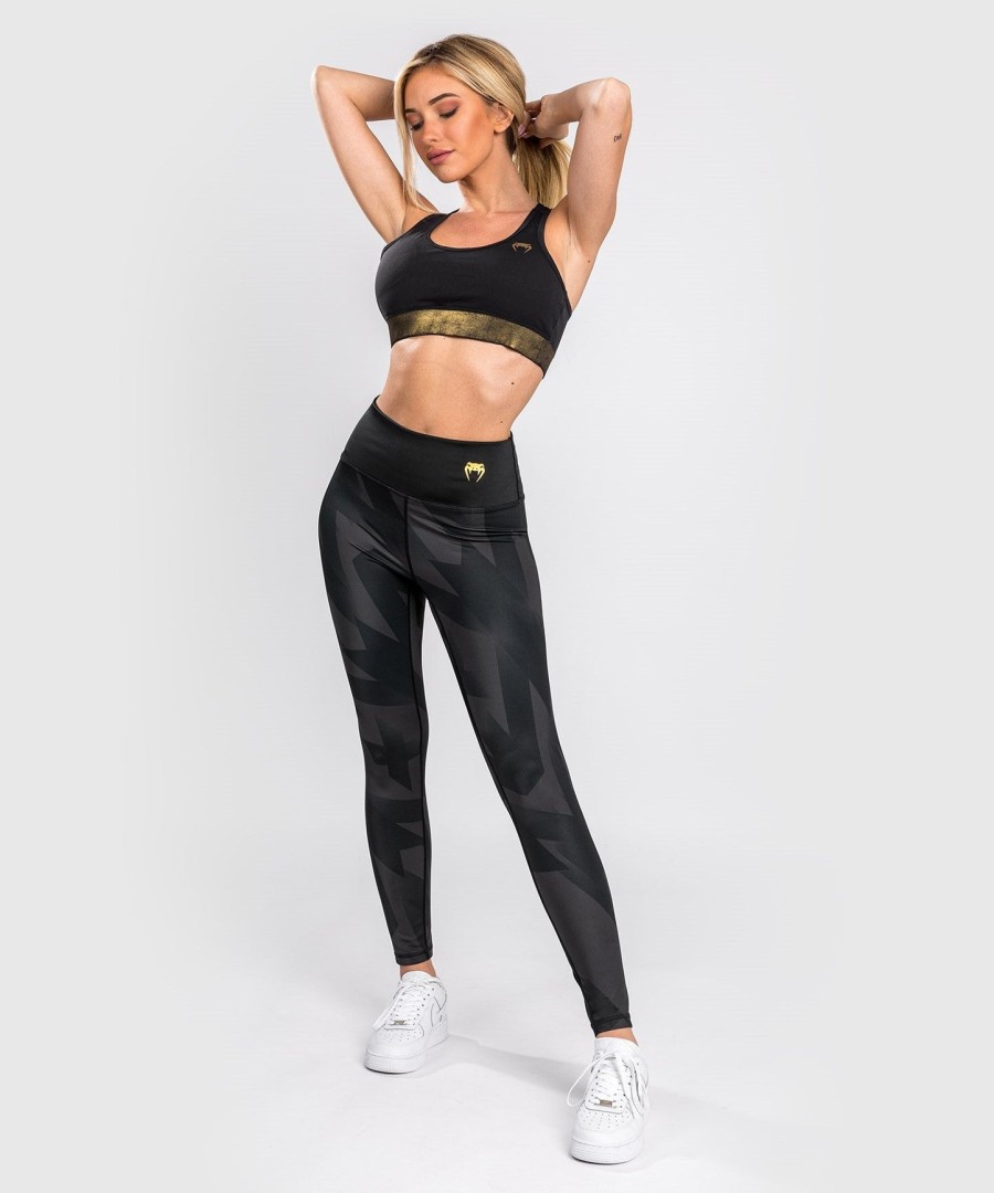 venum razor leggings – for dame – svartgull