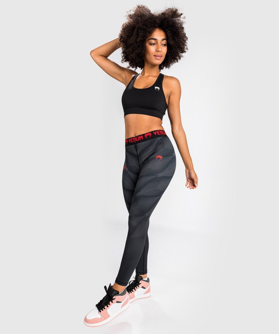 venum phantom-leggings - svartrød