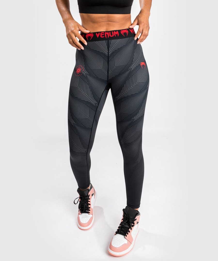 venum phantom-leggings - svartrød
