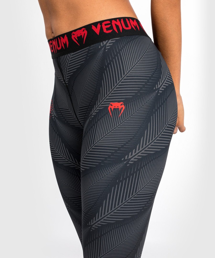 venum phantom-leggings - svartrød
