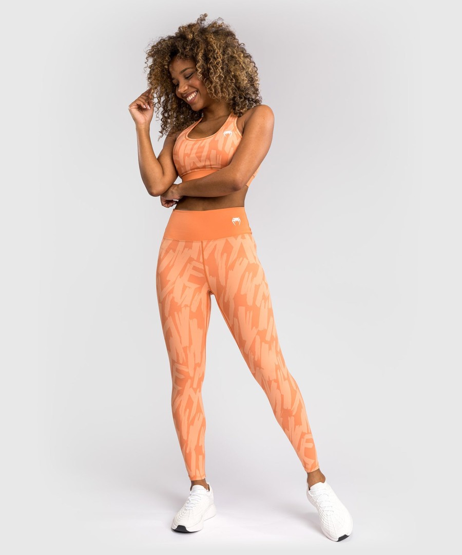 venum graffiti dame leggings – fløyel aprikos