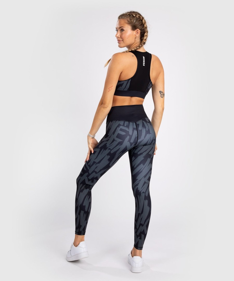venum graffiti dame leggings – urban charcoal