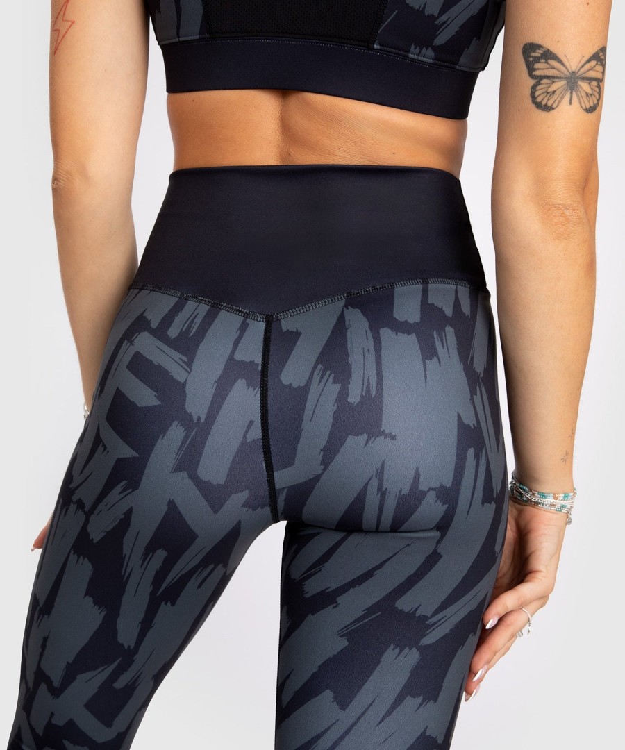 venum graffiti dame leggings – urban charcoal