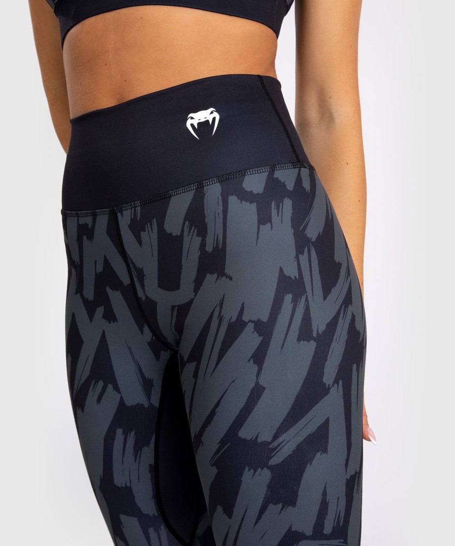 venum graffiti dame leggings – urban charcoal