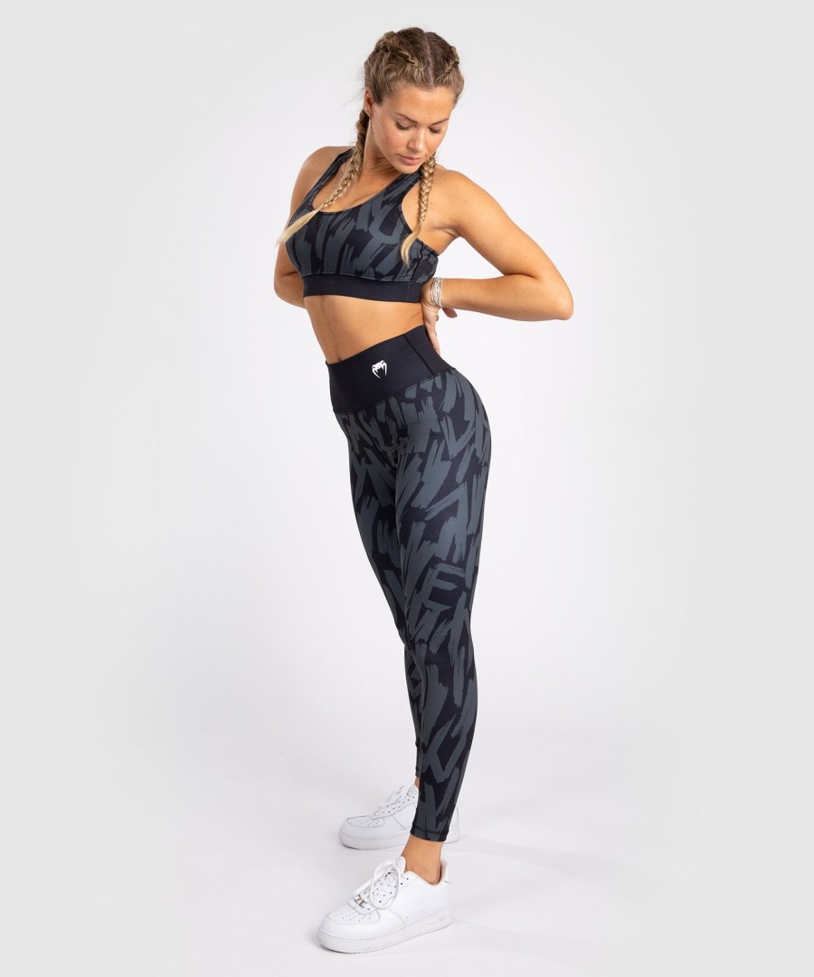 venum graffiti dame leggings – urban charcoal