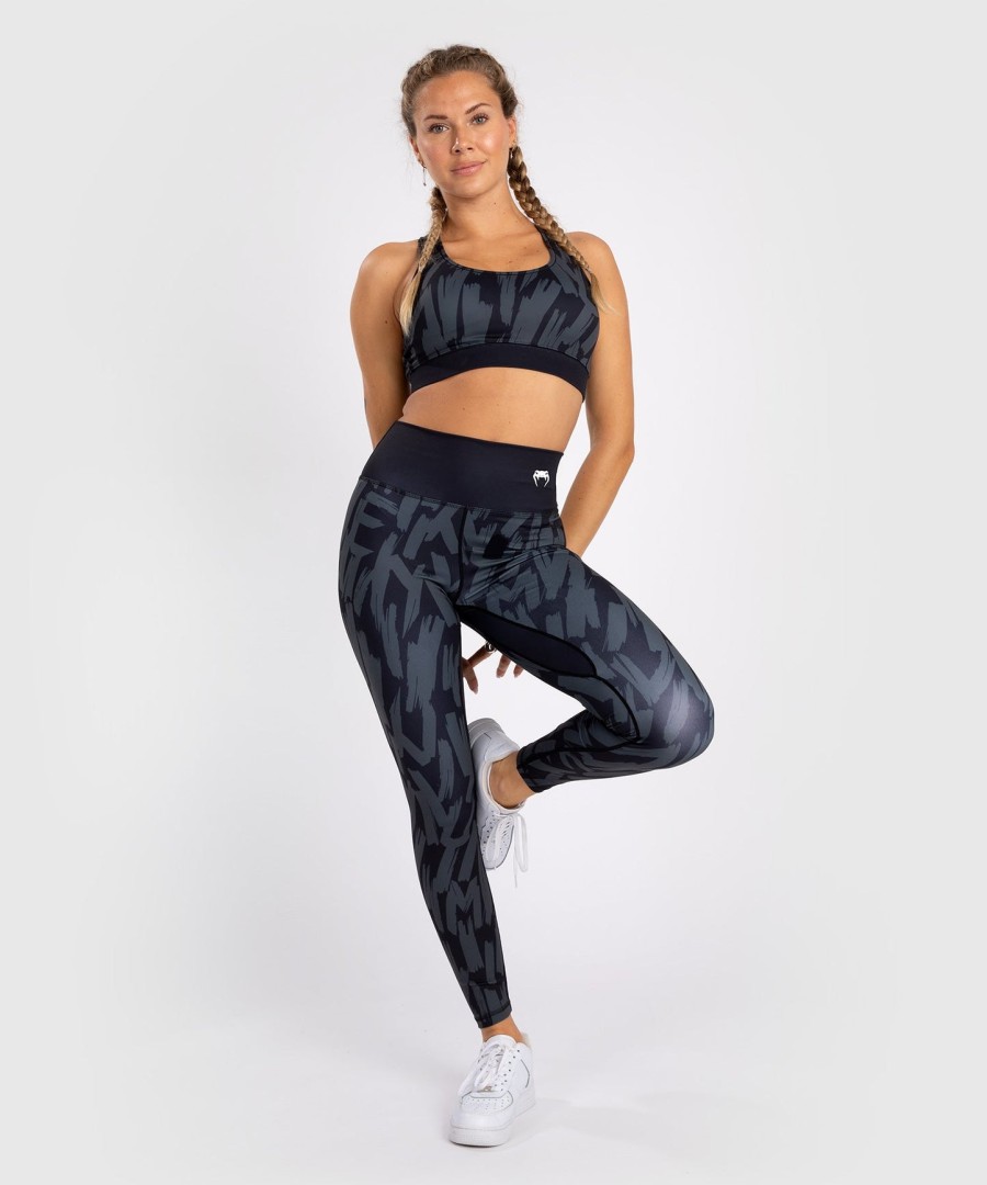 venum graffiti dame leggings – urban charcoal