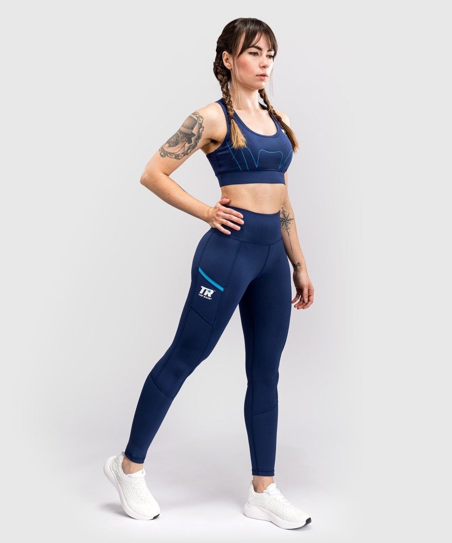 venum x top rank original dame 78 leggings – marineblå