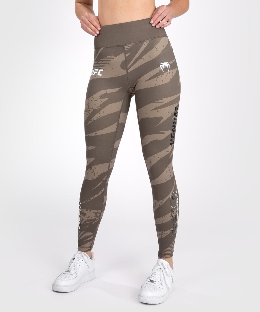 ufc adrenaline av venum fight week dame performance tights - Ørkenkamuflasje