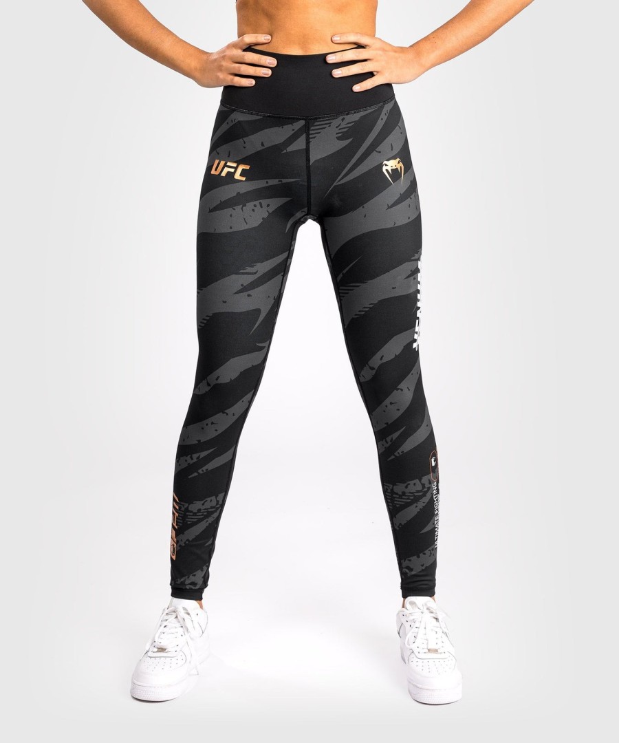 ufc adrenaline av venum fight week dame performance tights - urban camo