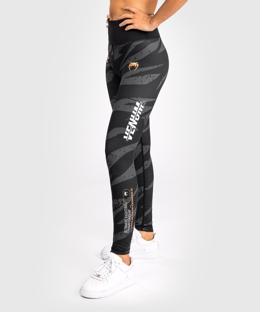 ufc adrenaline av venum fight week dame performance tights - urban camo