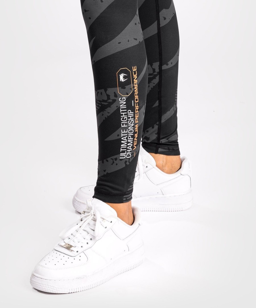 ufc adrenaline av venum fight week dame performance tights - urban camo