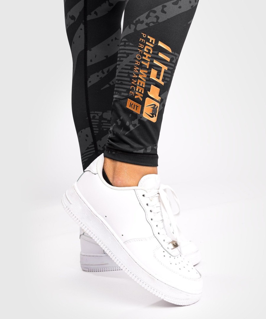 ufc adrenaline av venum fight week dame performance tights - urban camo