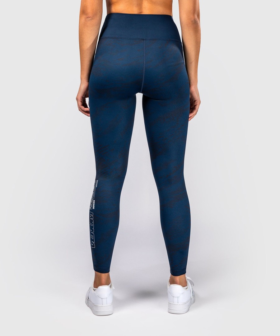ufc fusion av venum fight week dame performance tights - oceanic blue