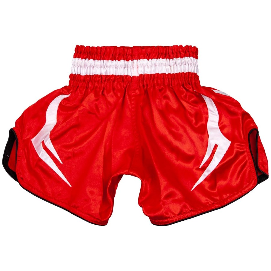 venum bangkok inferno muay thai shorts for barn - rødhvit