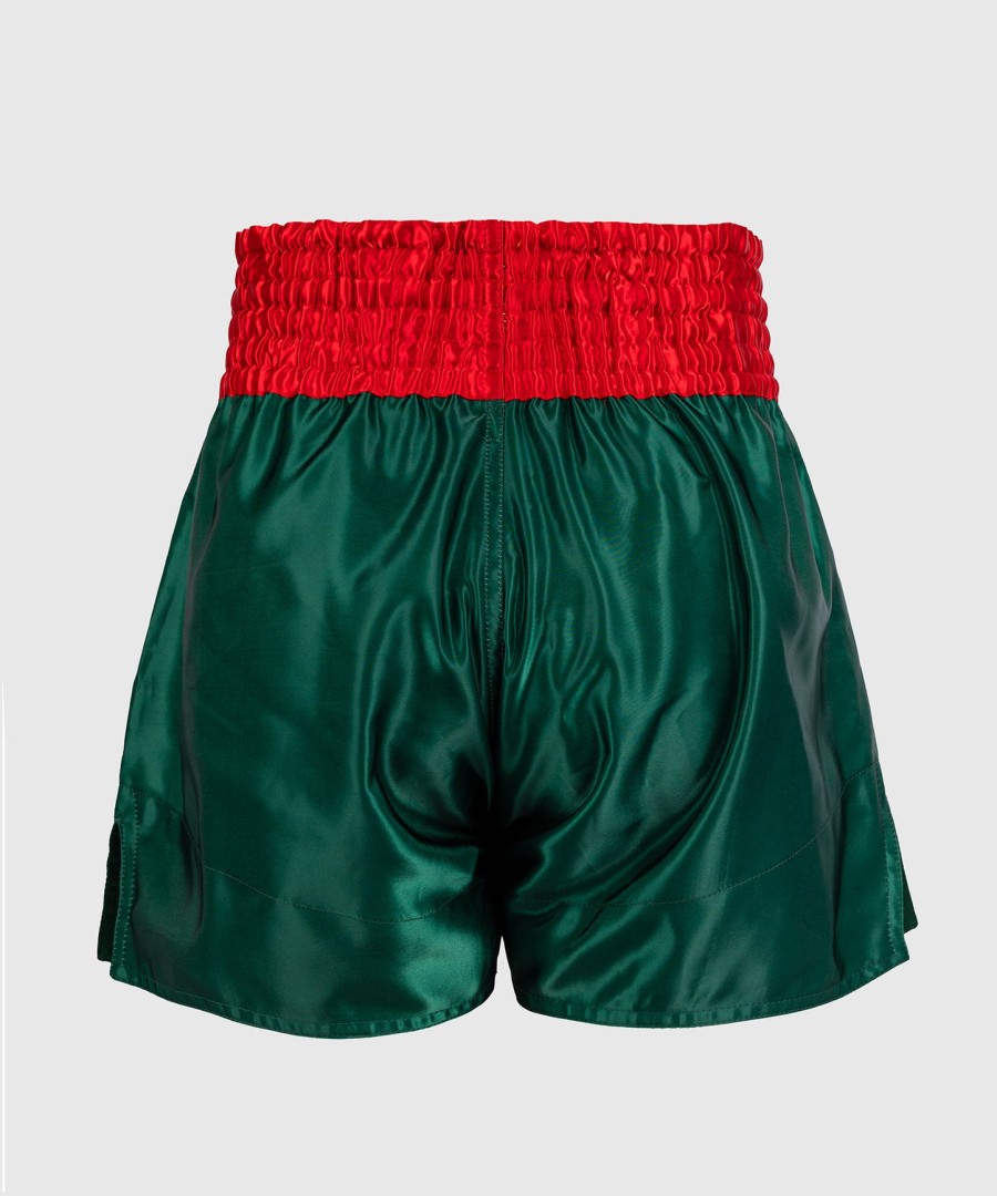 venum classic muay thai shorts - dyp skoggrønn