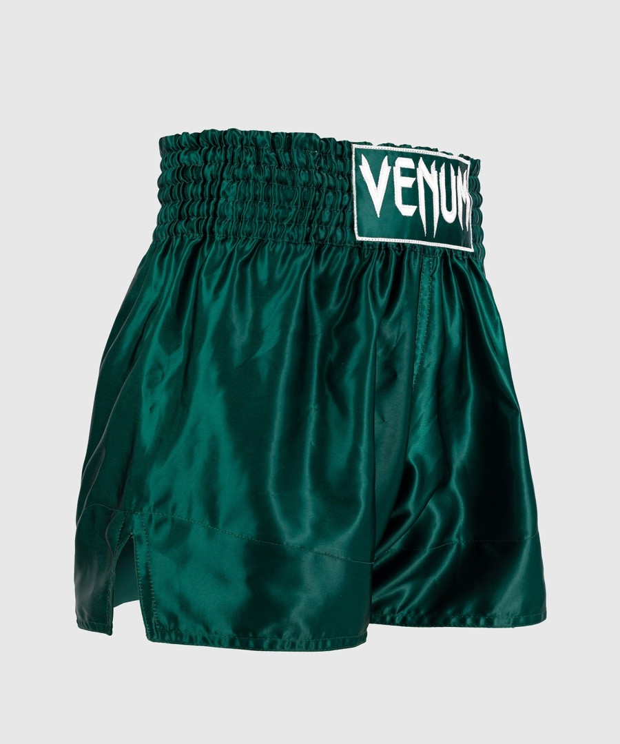 venum classic muay thai shorts - skoggrønn