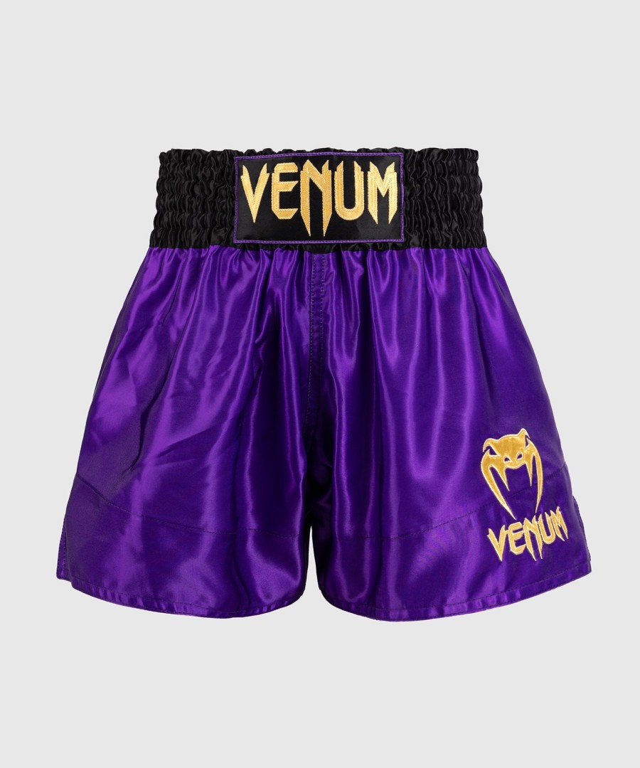 venum classic muay thai shorts - mørk lilla