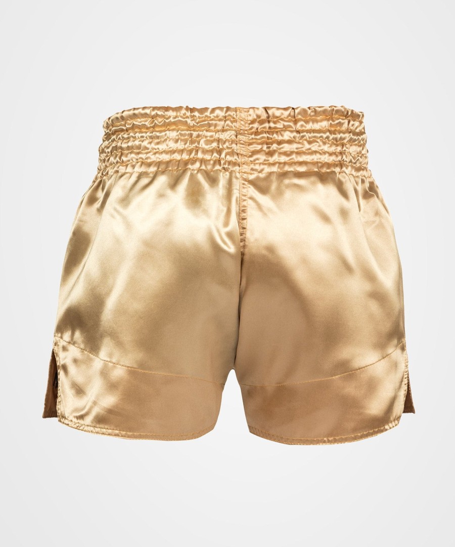 venum classic muay thai shorts - gullsvart