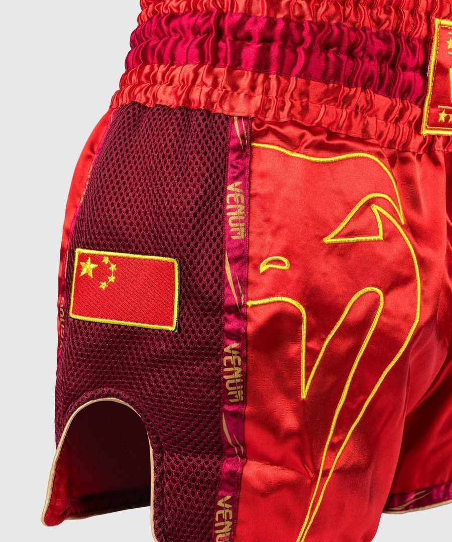 venum mt flags muay thai shorts - kinesisk flagg