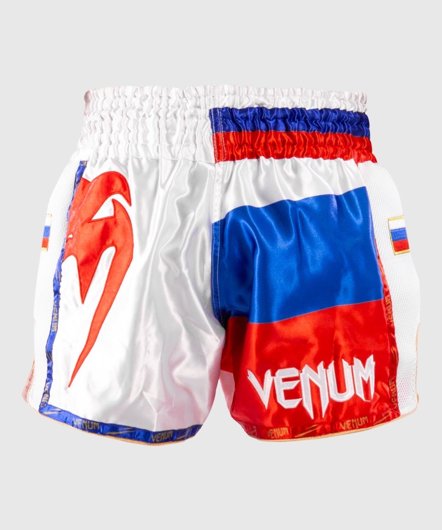 venum mt flags muay thai shorts - russisk flagg