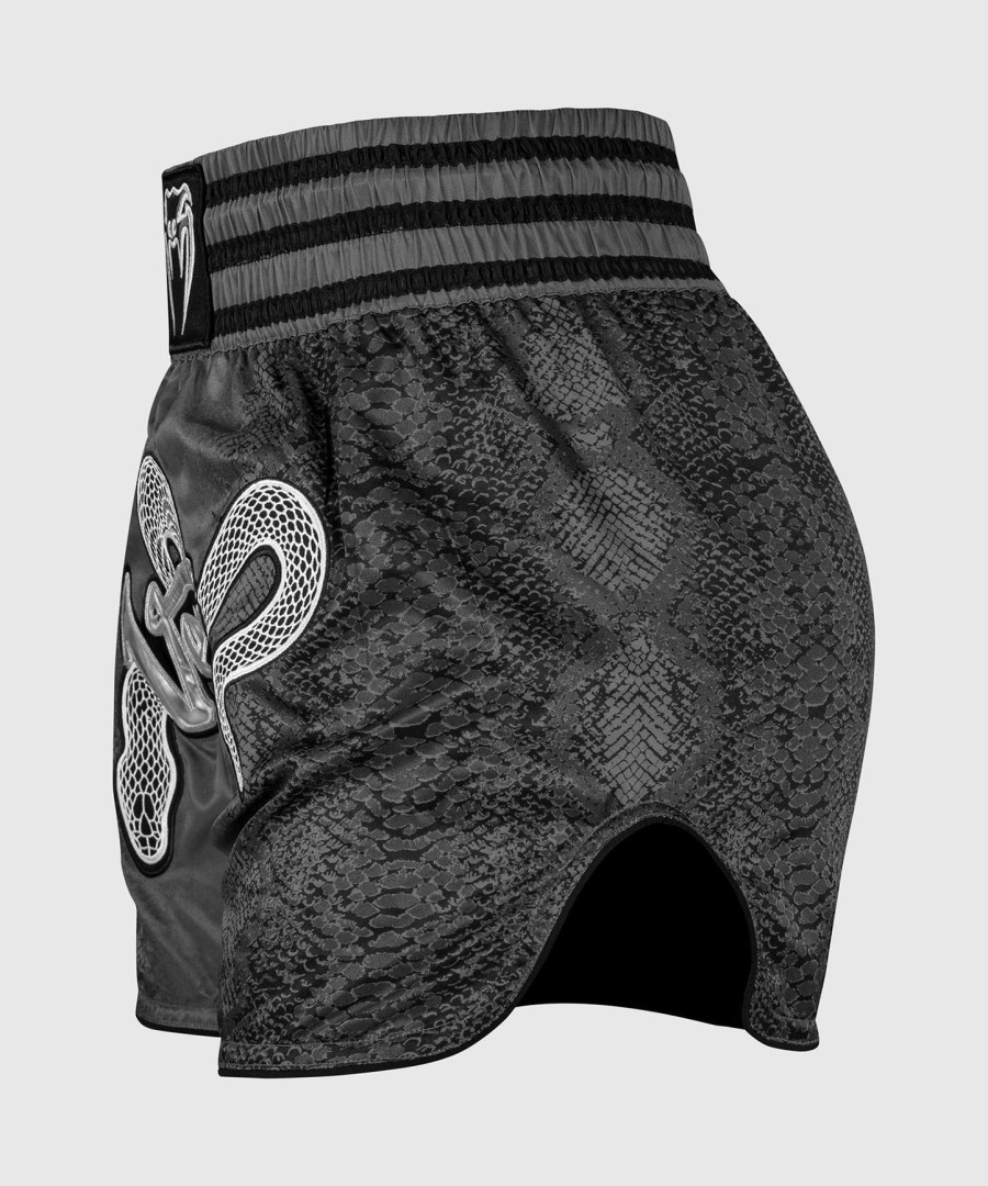 venum amazonia muay thai shorts til dame – mørkegrå