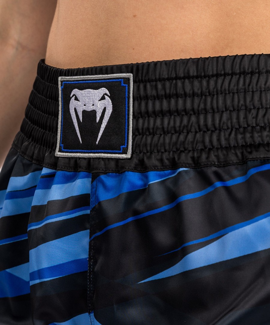 venum abyss muay thai shorts til kvinner - skyggeblå
