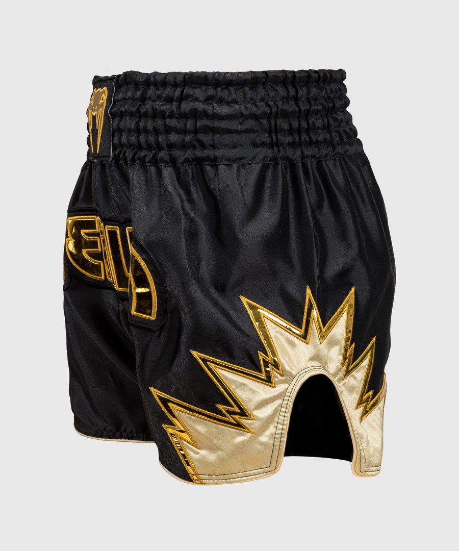 venum inferno muay thai shorts - svartgull