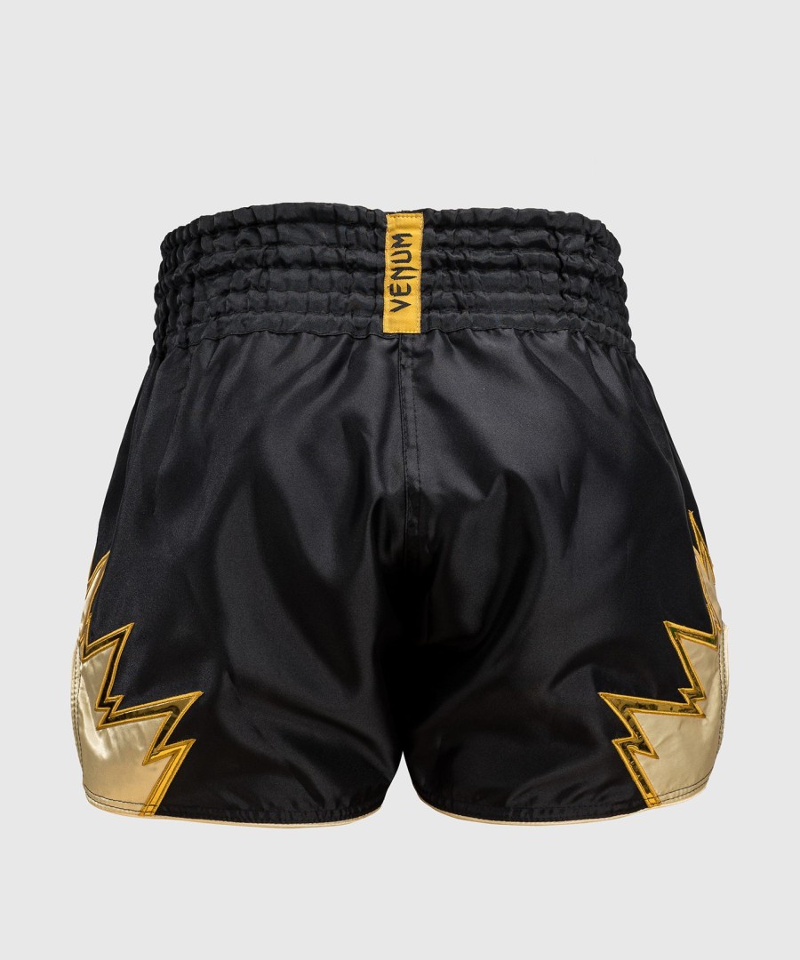 venum inferno muay thai shorts - svartgull