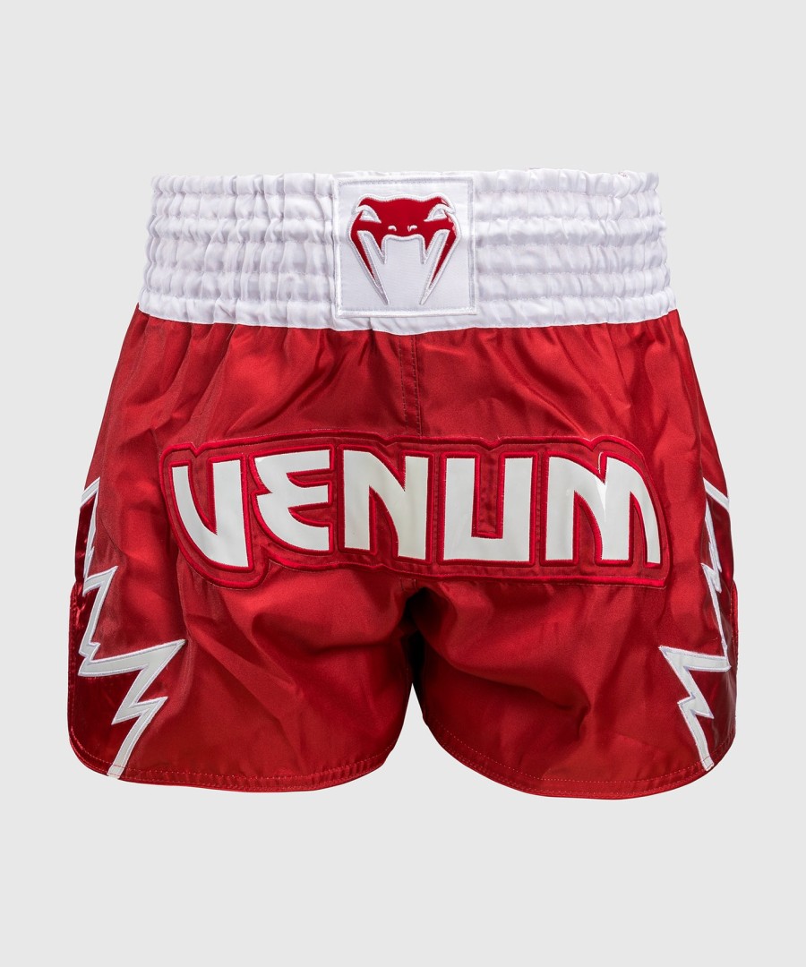 venum inferno muay thai shorts - rødhvit