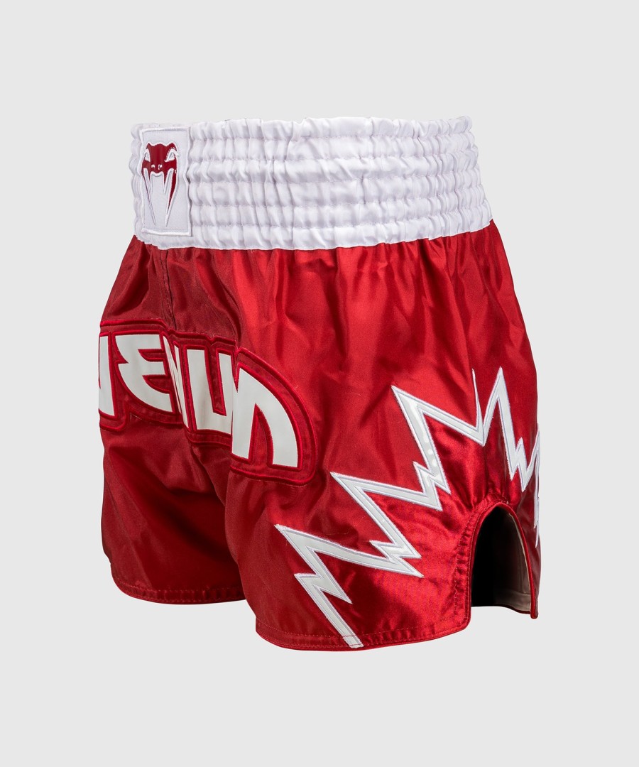 venum inferno muay thai shorts - rødhvit