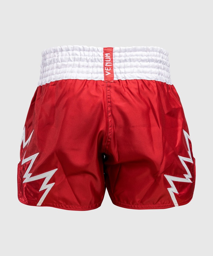 venum inferno muay thai shorts - rødhvit