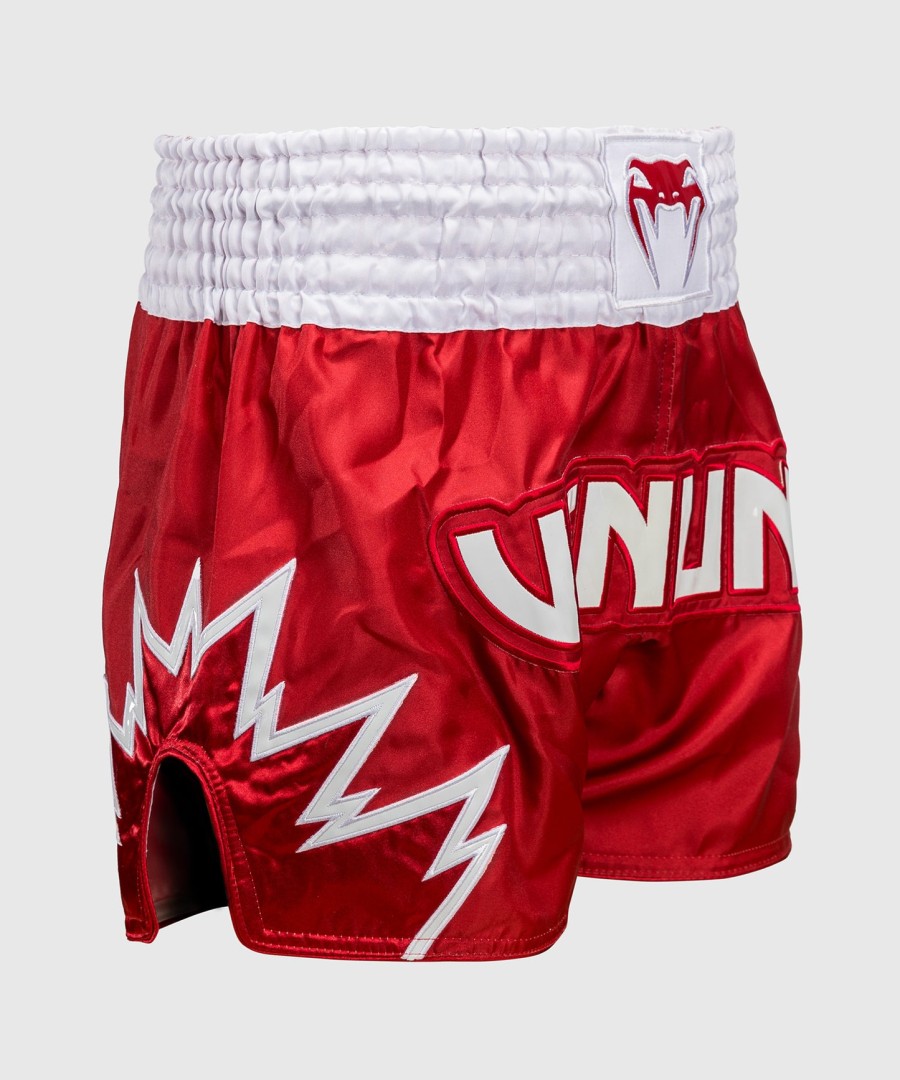 venum inferno muay thai shorts - rødhvit