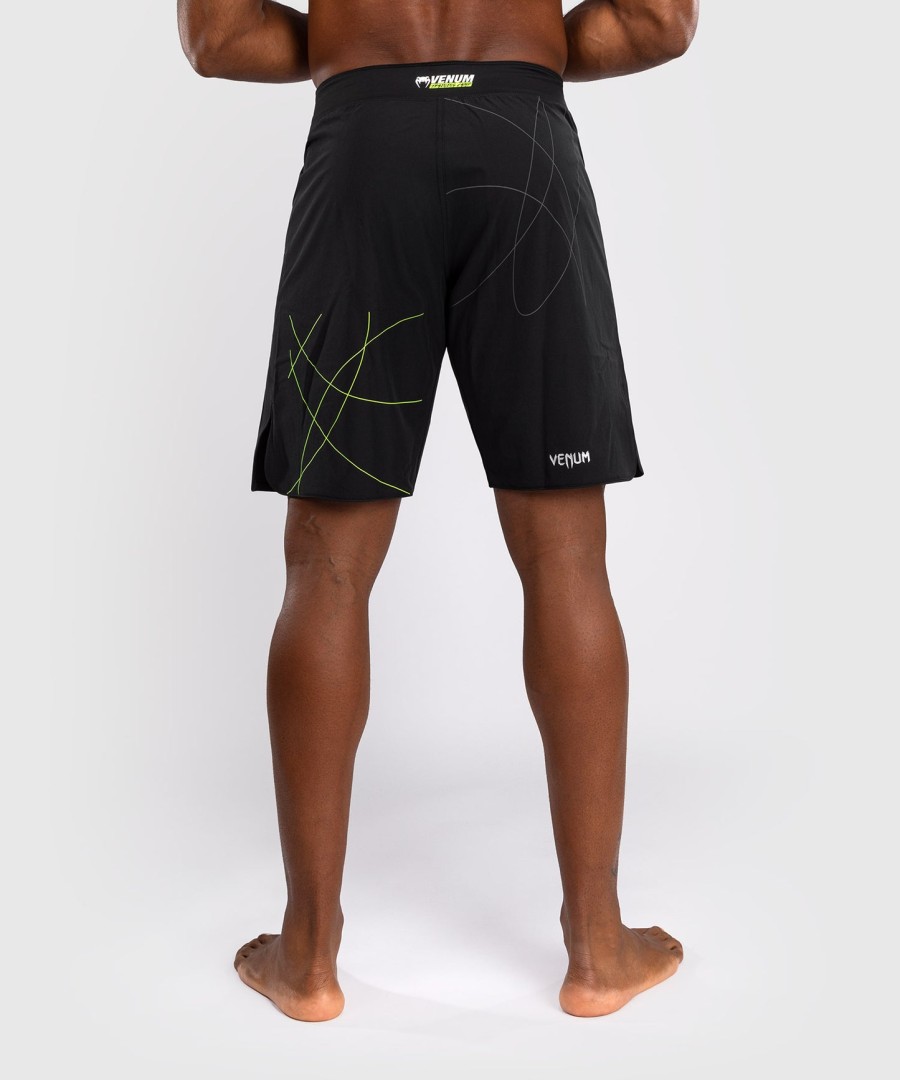venum training camp 4.0 fight shorts - svartneongrønn