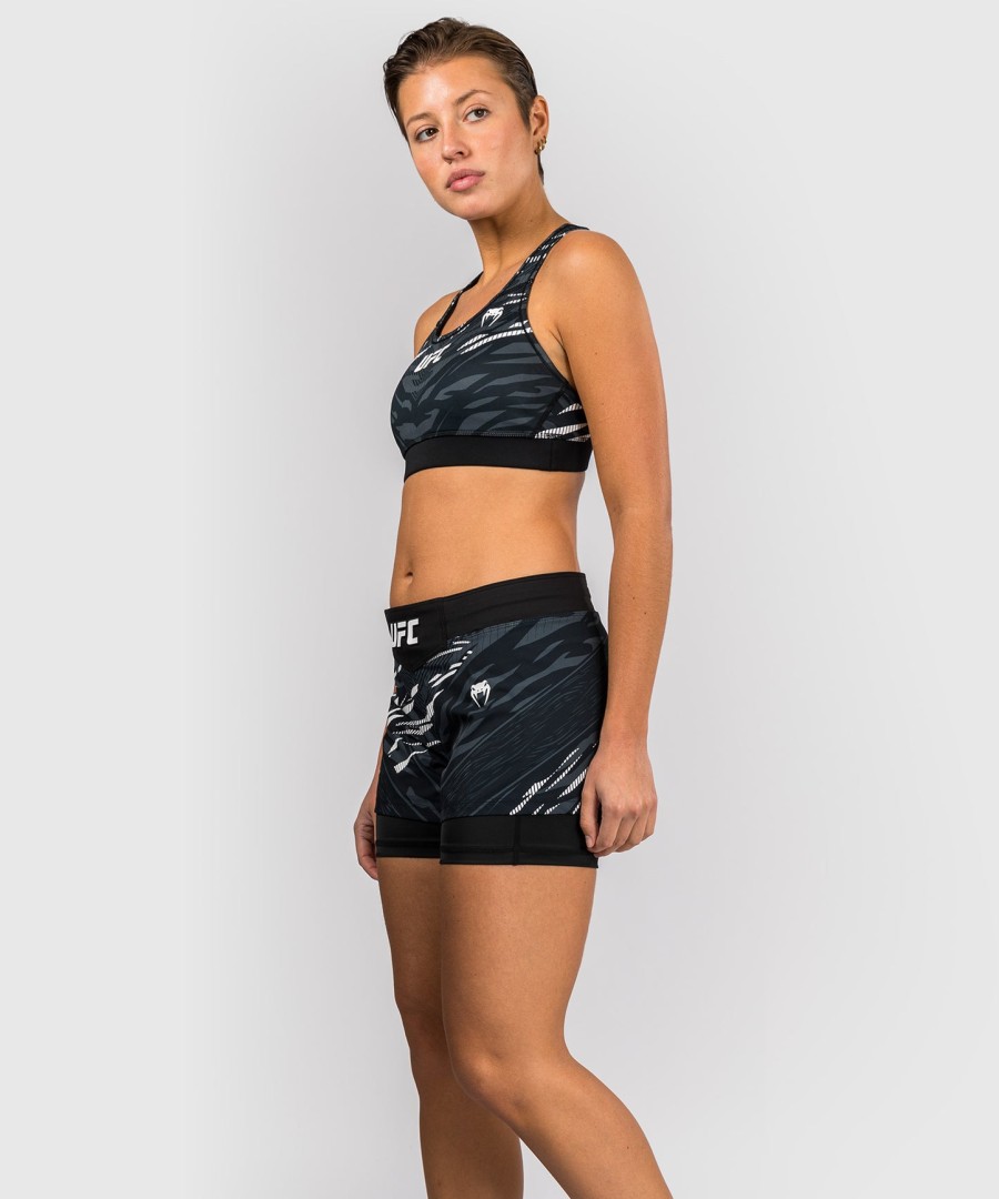 ufc fusion av venum authentic fight night dame kampshorts - svart