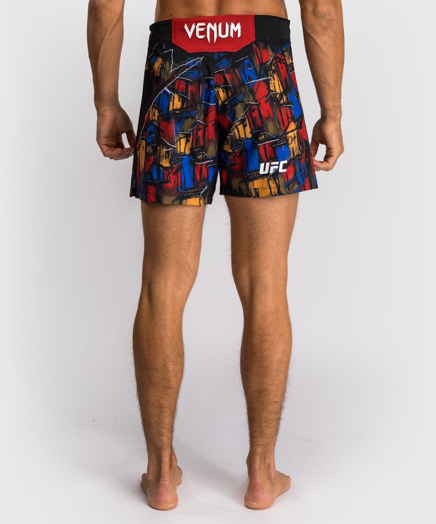 menn ufc unrivaled by venum red charles oliveira kampshorts