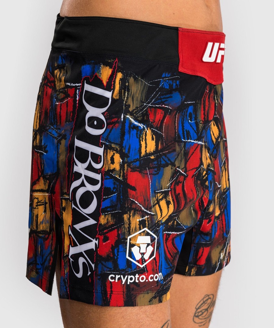 menn ufc unrivaled by venum red charles oliveira kampshorts