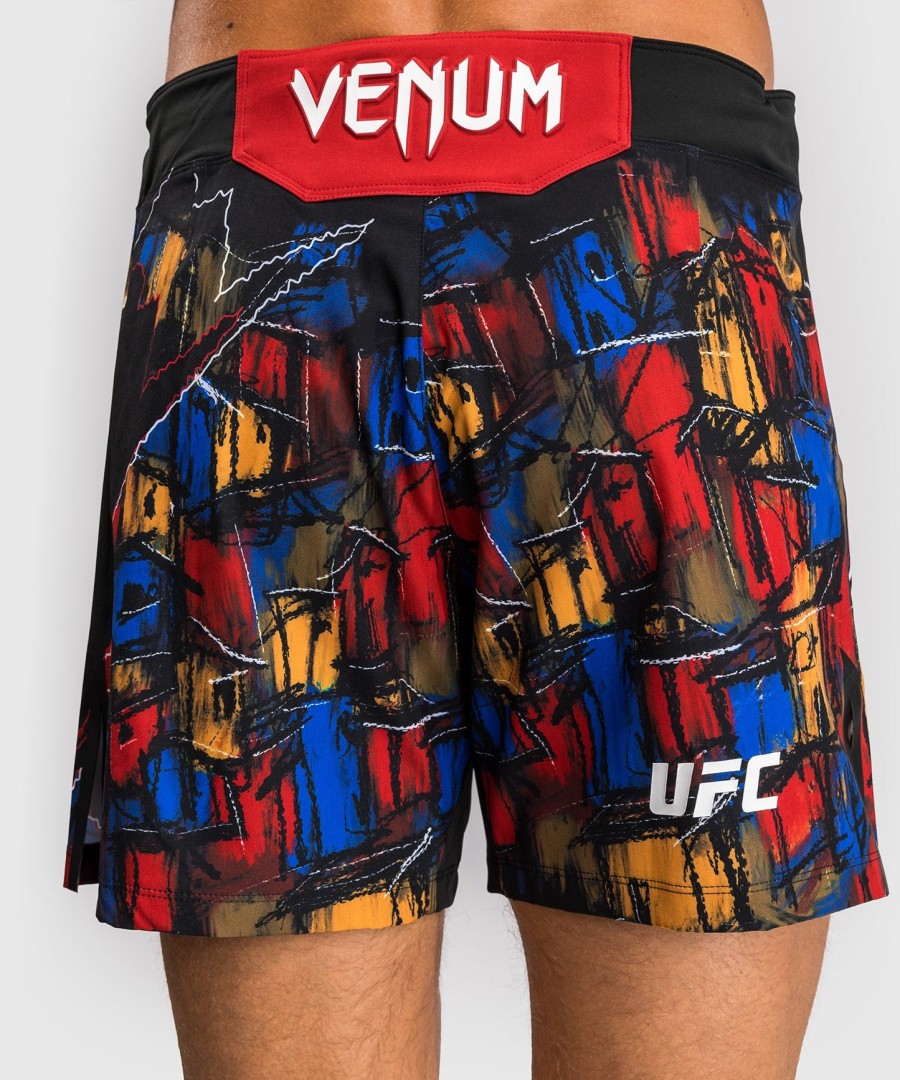 menn ufc unrivaled by venum red charles oliveira kampshorts