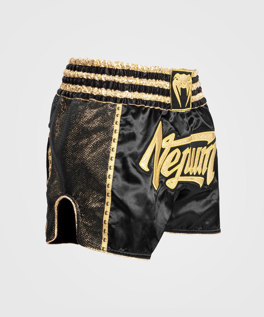 venum absolute 2.0 muay thai shorts - svartgull
