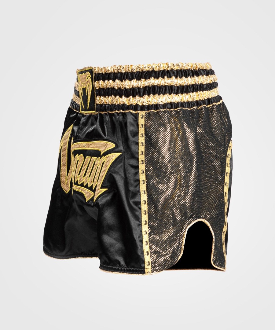 venum absolute 2.0 muay thai shorts - svartgull