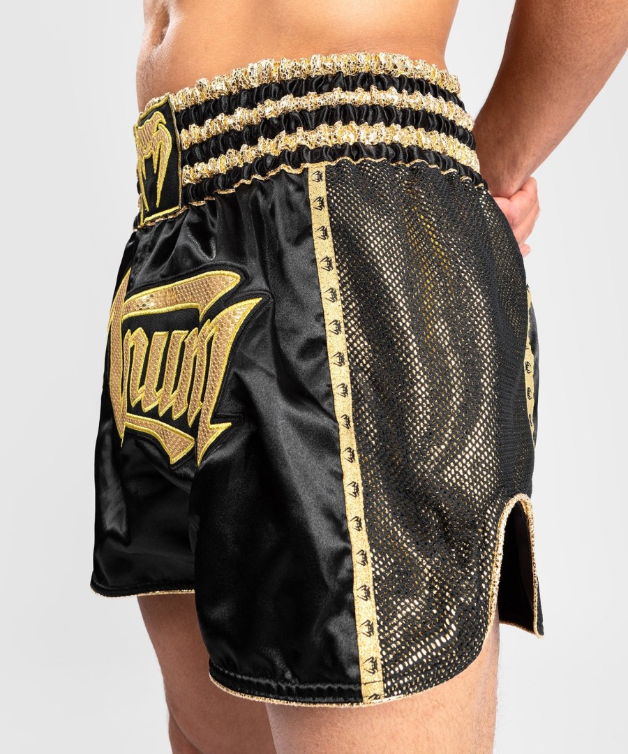 venum absolute 2.0 muay thai shorts - svartgull