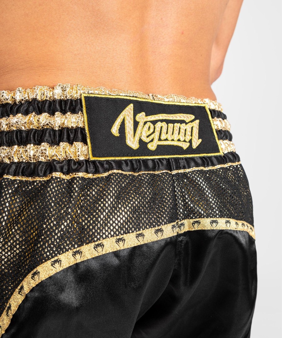 venum absolute 2.0 muay thai shorts - svartgull