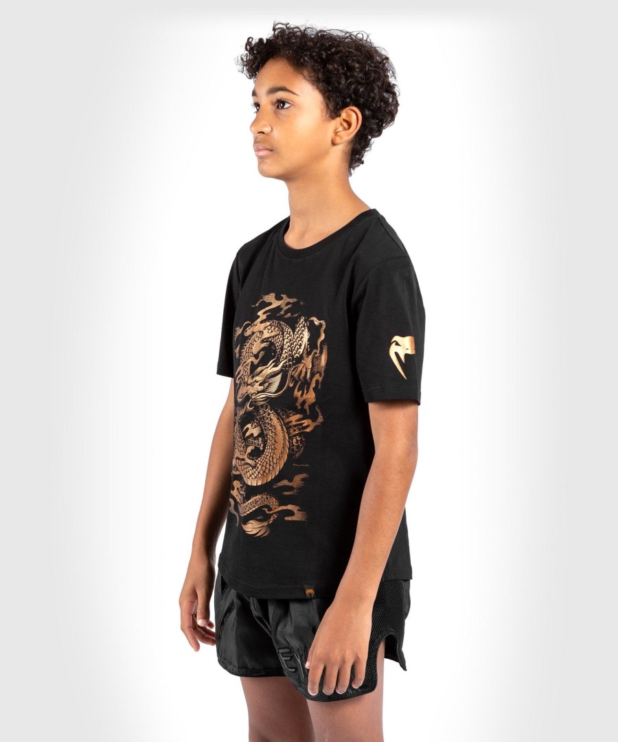 venum dragon flight barne t-skjorte - svartbronse