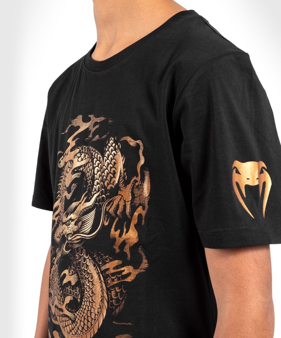 venum dragon flight barne t-skjorte - svartbronse