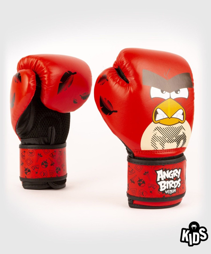 venum angry birds boksehansker - for barn - rød