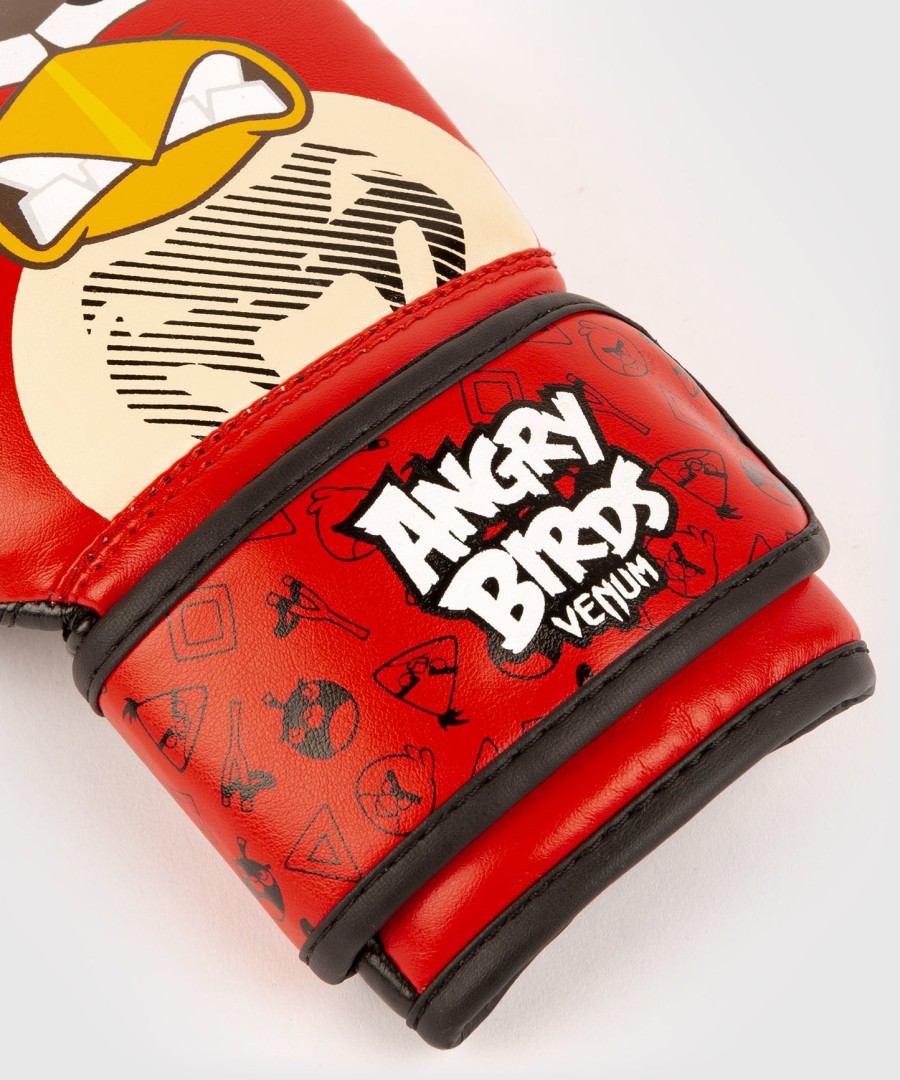 venum angry birds boksehansker - for barn - rød