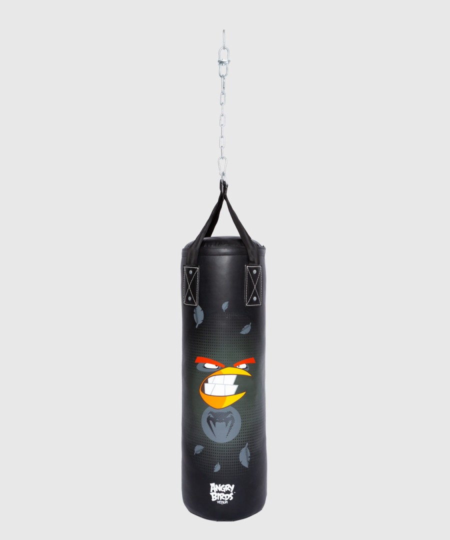 venum angry birds boksesekk - for barn - svartrød