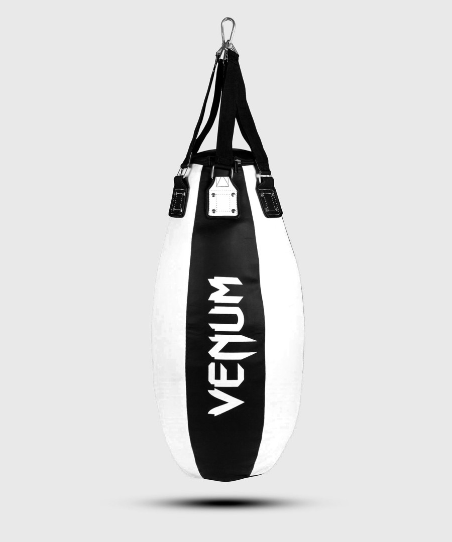 venum teardrop boksesekk - svarthvit