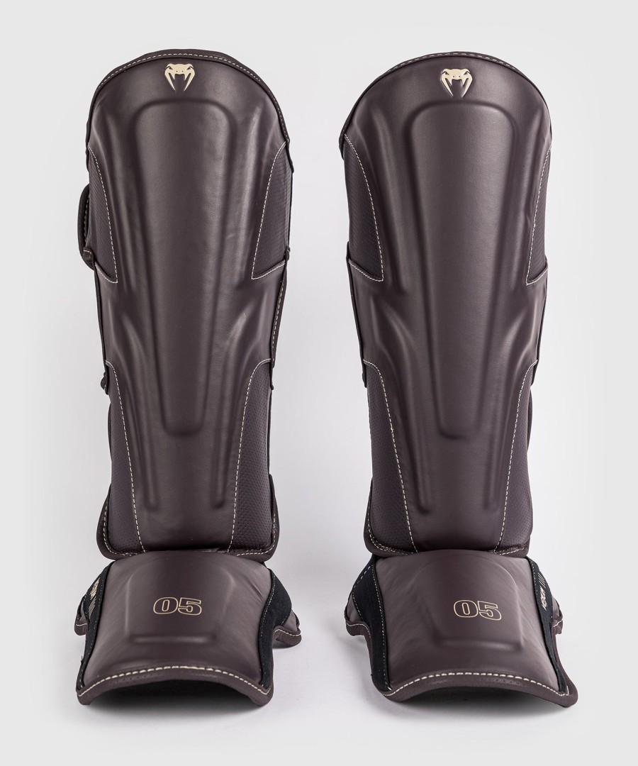 venum impact evo leggbeskyttere - sjokoladefarget