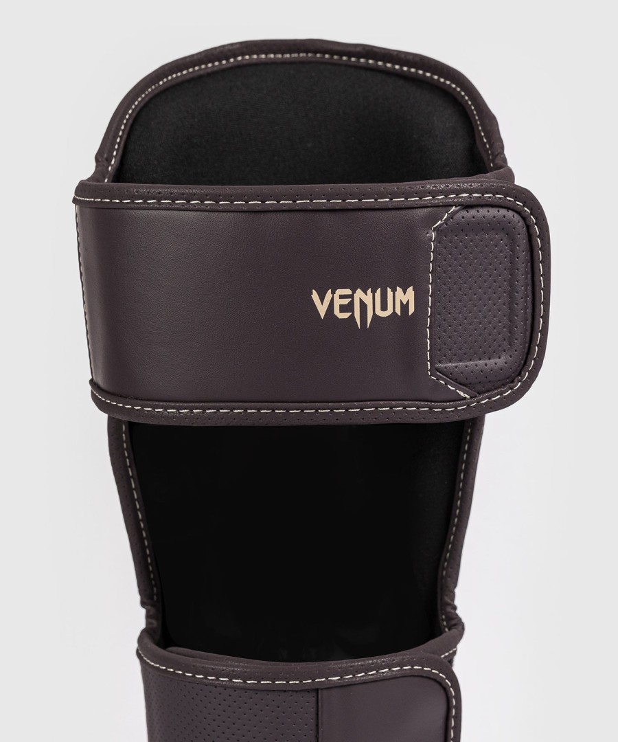 venum impact evo leggbeskyttere - sjokoladefarget