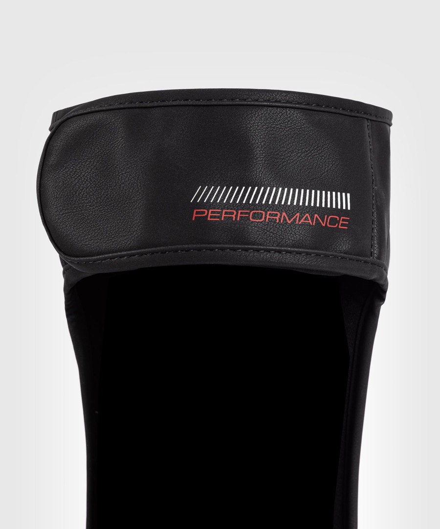 venum tactical xt leggbeskyttere - svartildrød